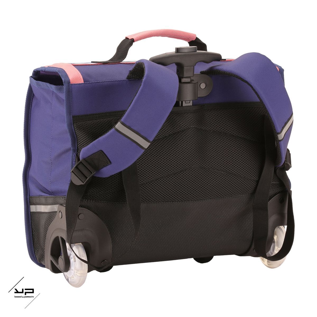 BODYPACK Cartable à roulettes 41 cm CM1/CM2 rose