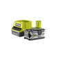 Voir la diapositive 2 : Ryobi Tondeuse RYOBI 18V LithiumPlus Brushless coupe 37cm - 1 batterie 5,0 Ah - 1 chargeur rapide - RY18L