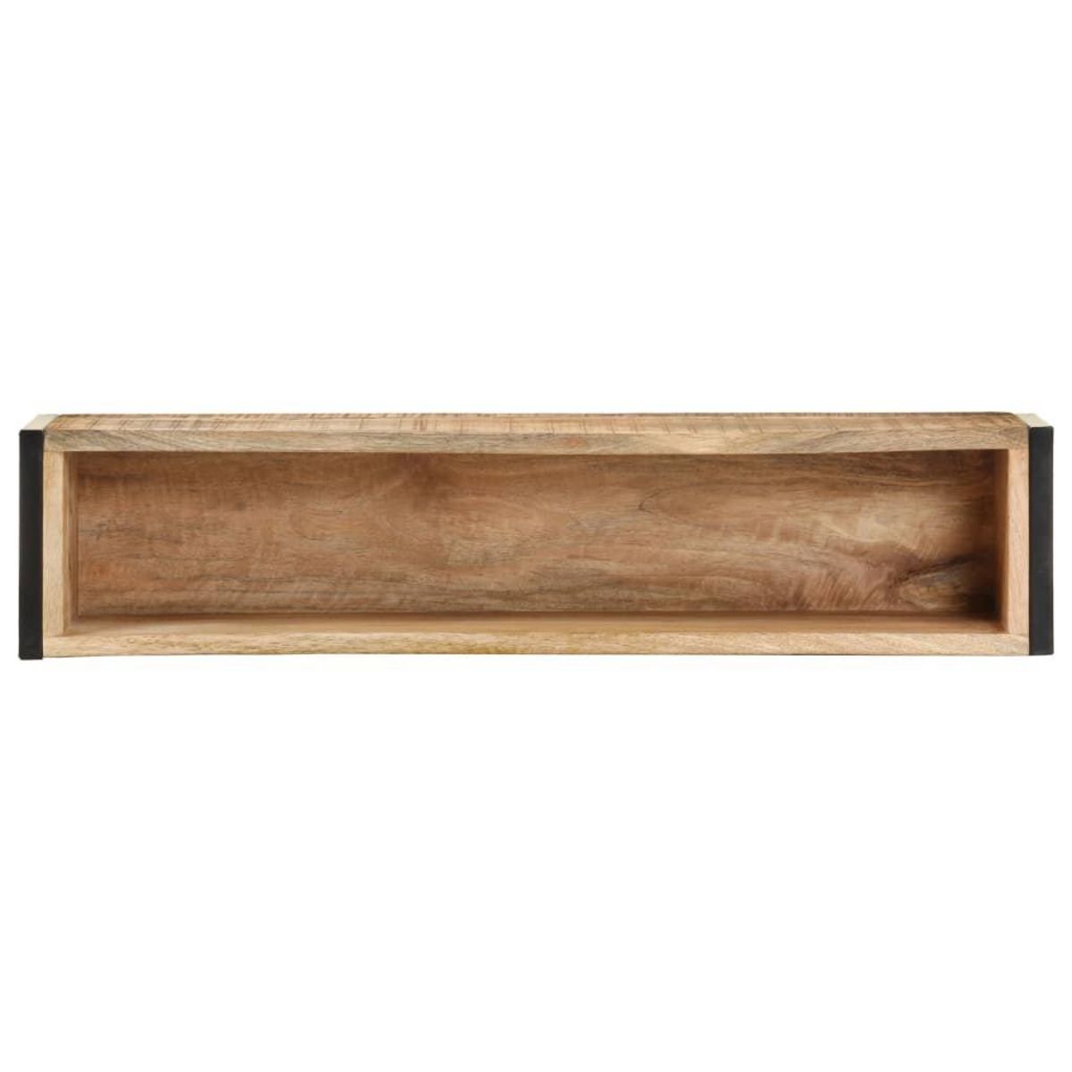 VIDAXL Jardiniere 90x20x68 cm Bois de manguier brut