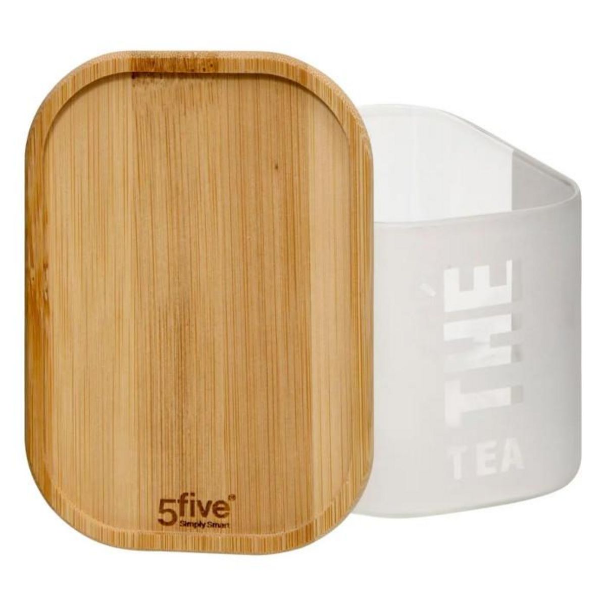 FIVE Boîte à Thé en Verre  Glassy  720ml Transparent