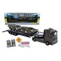 Voir la diapositive 3 : 2 PLAY TRAFFIC 2-PLAY TRAFFIC 2-Play Die-cast Truck Transporter with Tanks, 24cm