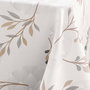 Voir la diapositive 3 : Paris Prix Nappe Antitache Imprimé  Manola  150x240cm Naturel