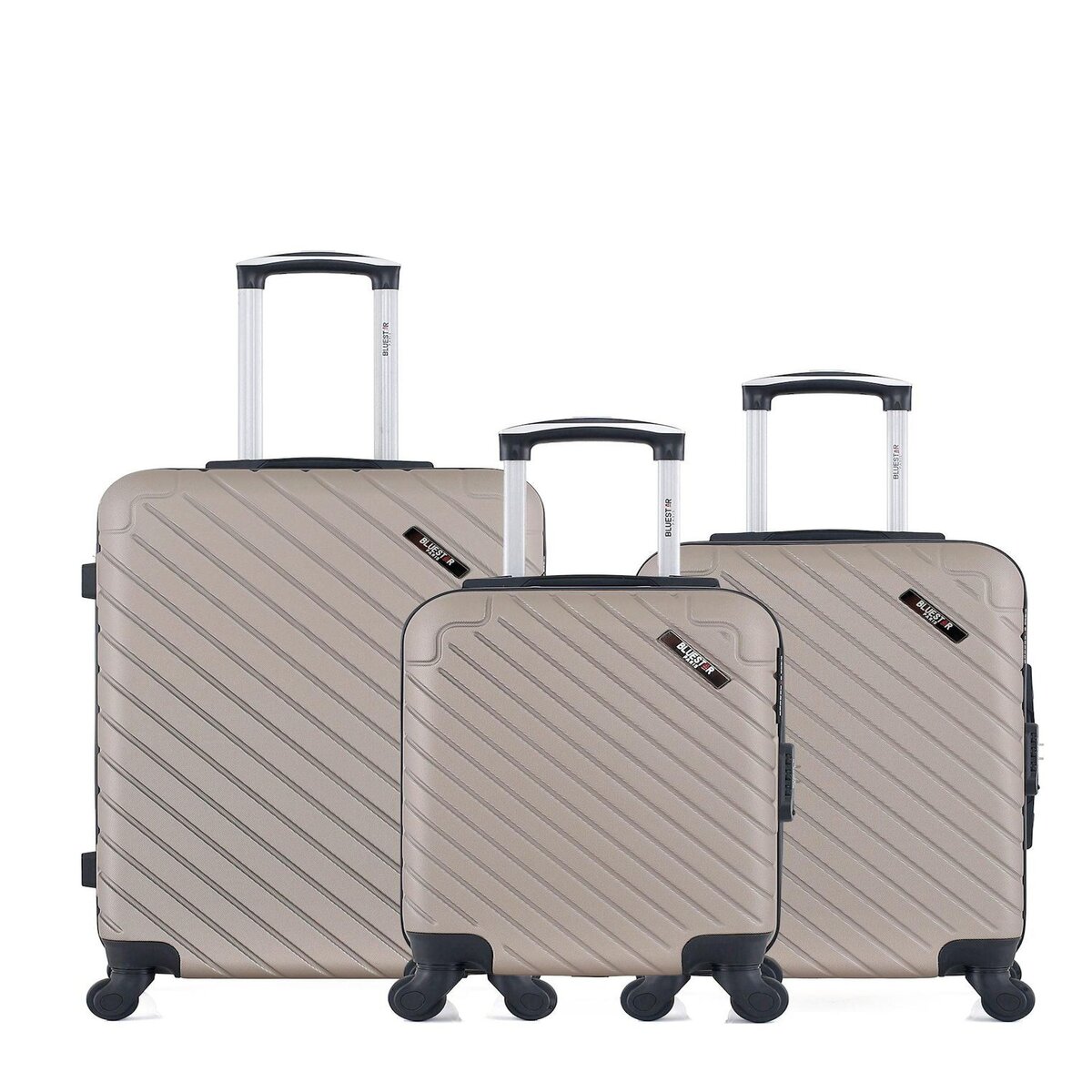 BLUESTAR BLUESTAR - LOT DE 3 - Valises weekend, cabine et cabine XXS CITE