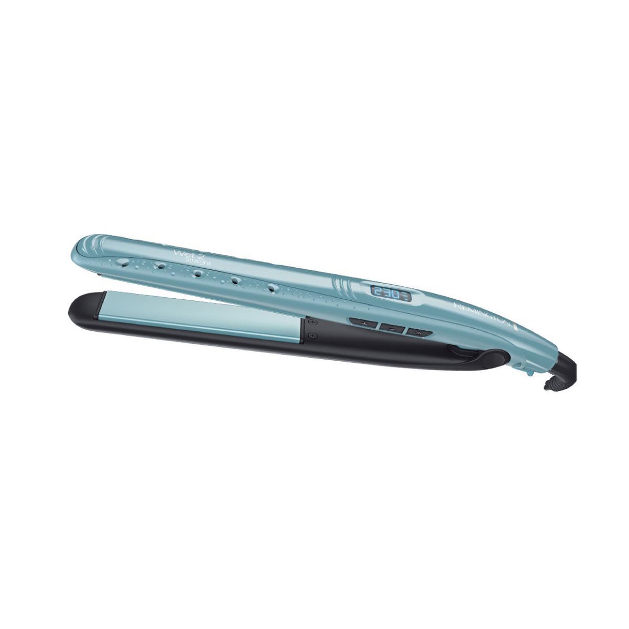 Voir la diapositive 2 : REMINGTON Remington S7300 brosse soufflante et fer à lisser À chaleur Noir, Bleu