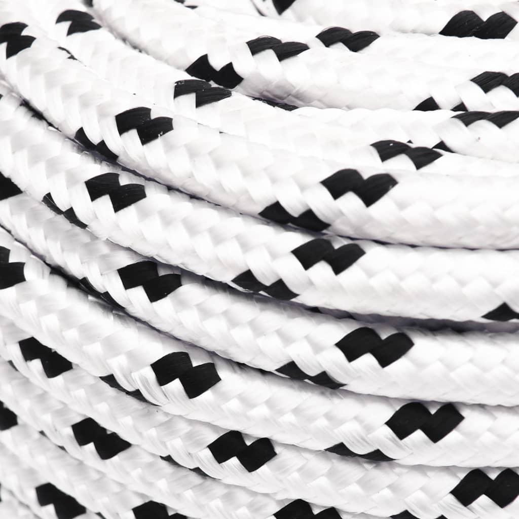 Voir la diapositive 4 : VIDAXL Corde de travail Blanc 10 mm 100 m Polyester