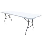 WERKAPRO Table pliante rectangulaire 239 x 74 x 74cm WERKA PRO