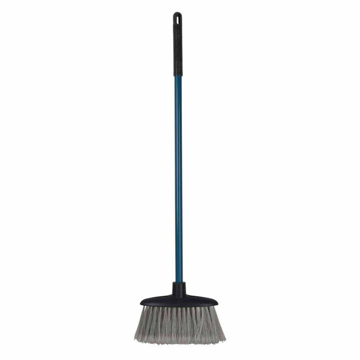 Paris Prix Balai en Métal  Poussière  69cm Anthracite & Bleu Paon