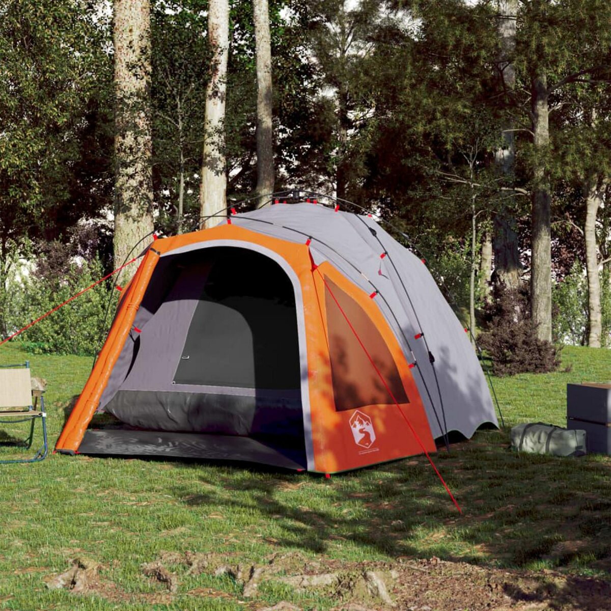 VIDAXL Tente de camping a dome 3 personnes liberation rapide