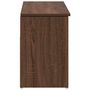 Voir la diapositive 5 : VIDAXL Banc a chaussures chene marron 102x30,5x45 cm bois d'ingenierie