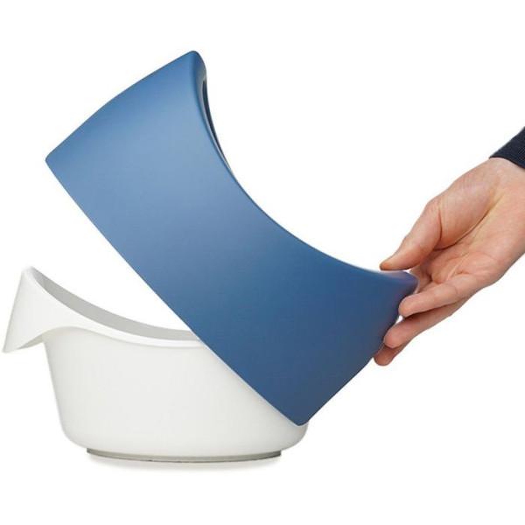 Voir la diapositive 6 : THERMOBABY Pot d'apprentissage - THERMOBABY - POTTYBOO - Bleu / Blanc