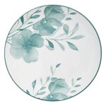 SECRET DE GOURMET Lot de 6 Assiettes Plates  Lily  26cm Blanc