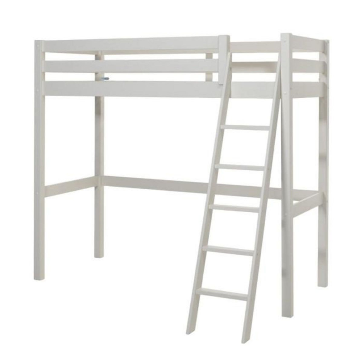 Paris Prix Lit Mezzanine Enfant  Pino  90x200cm Blanc