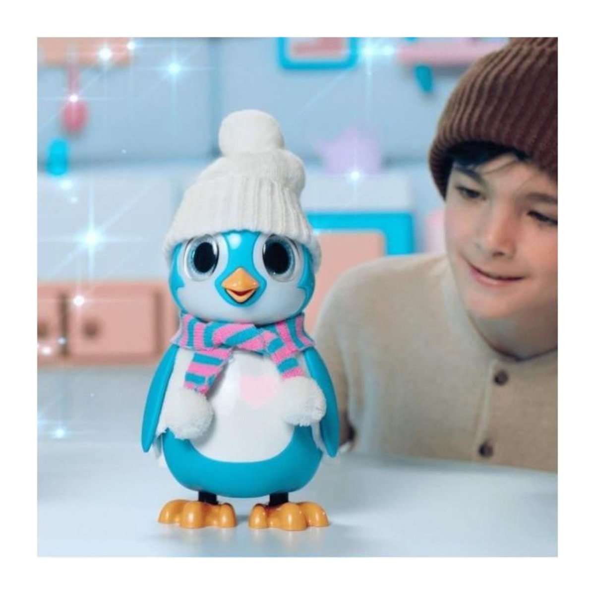 SILVERLIT Pingouin interactif bleu - RESCUE PENGUIN