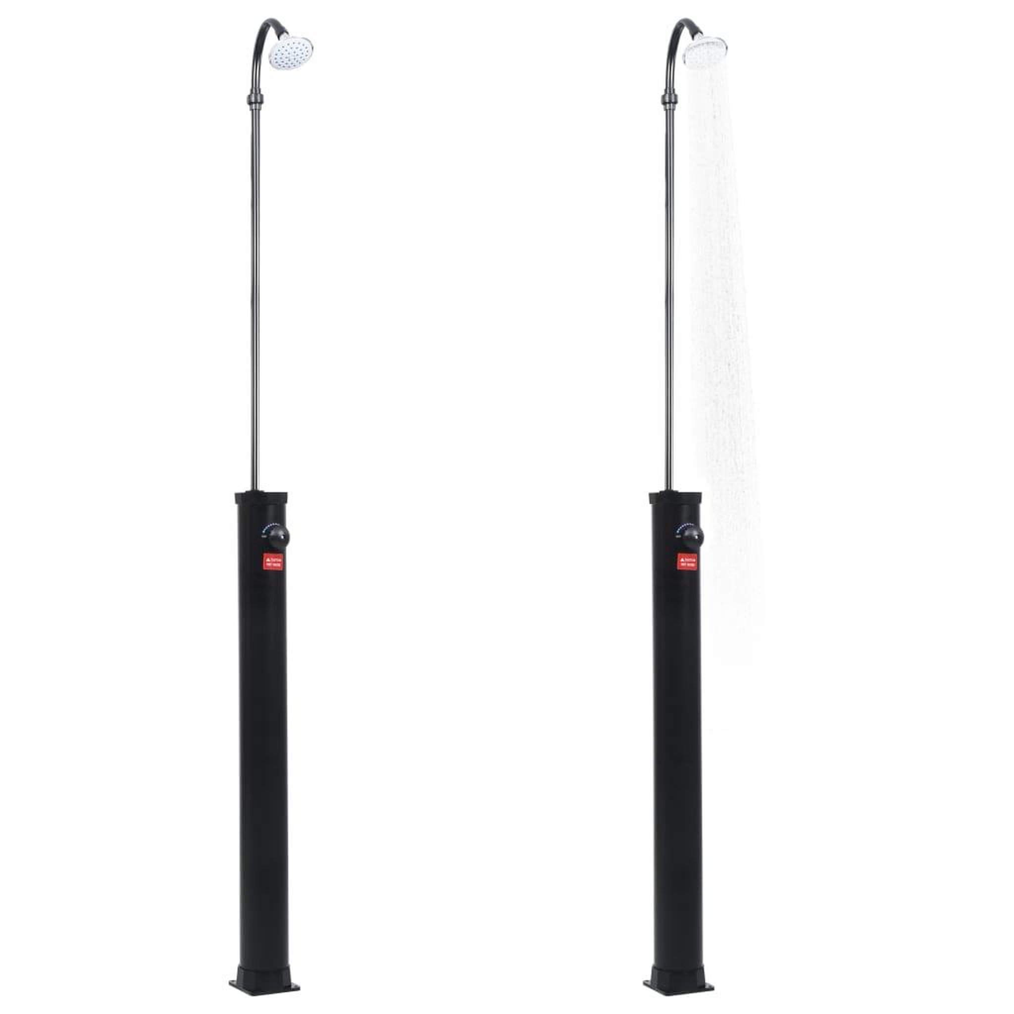 Voir la diapositive 3 : VIDAXL Douche solaire de jardin Noir 215 cm 8 L