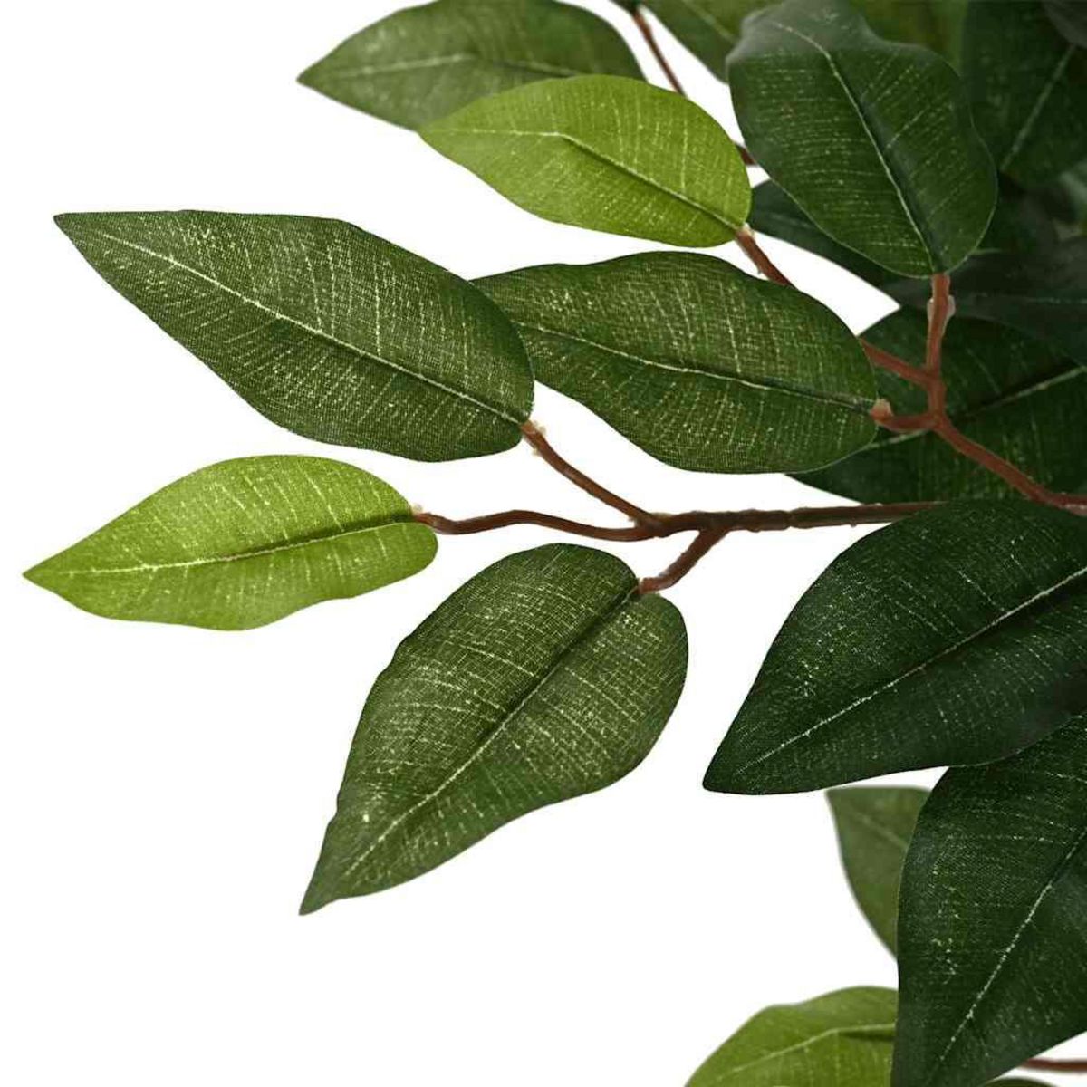 VIDAXL Ficus artificiel 480 feuilles 130 cm vert