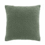 Voir la diapositive 1 : Paris Prix Housse de Coussin en Tissu Bouclette  Woolen  40x40cm Vert Sauge