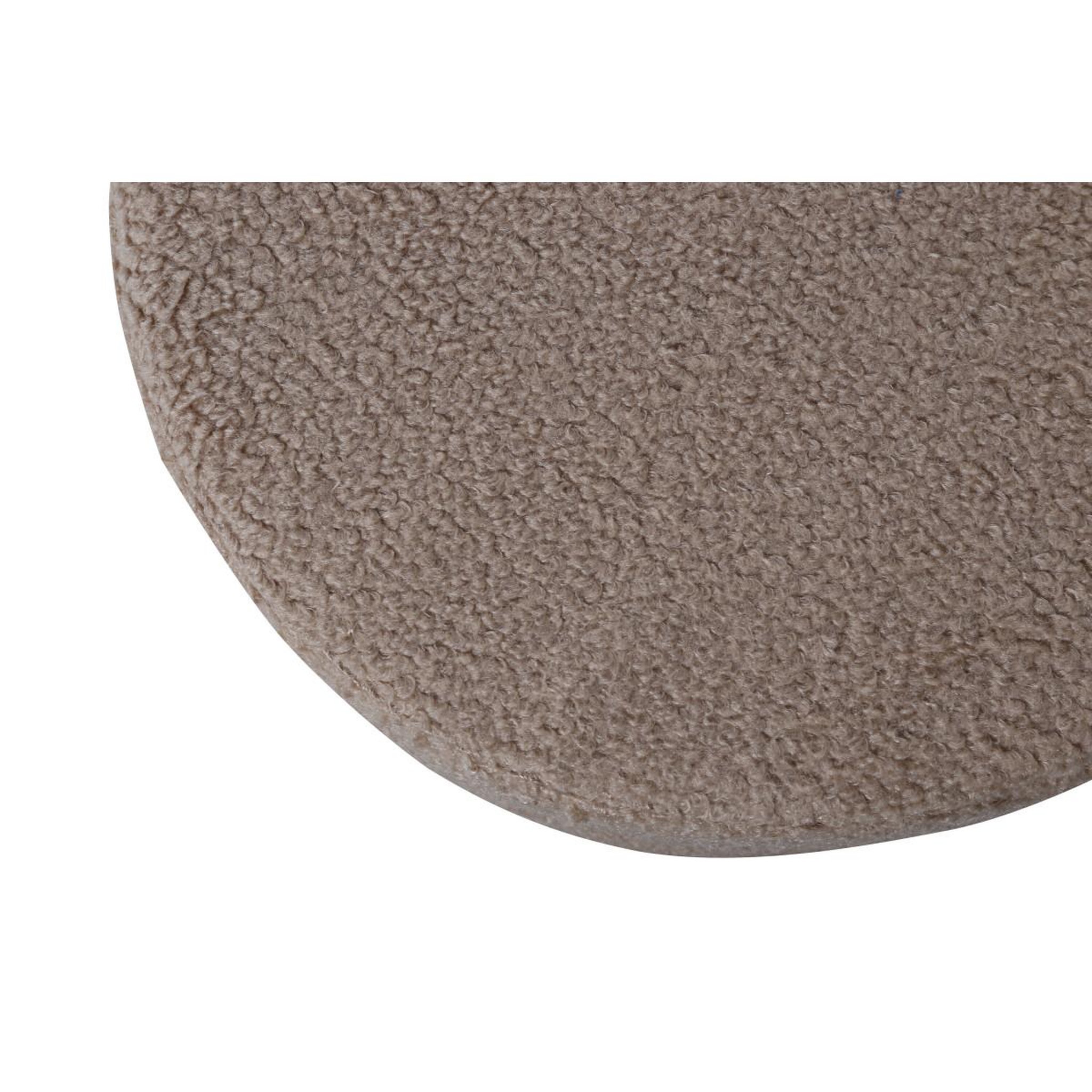 Voir la diapositive 4 : Paris Prix Pouf design bouclette  pot  40cm beige