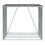 Voir la diapositive 5 : VIDAXL Abri de stockage a bois Acier galvanise 163x83x154cm Anthracite