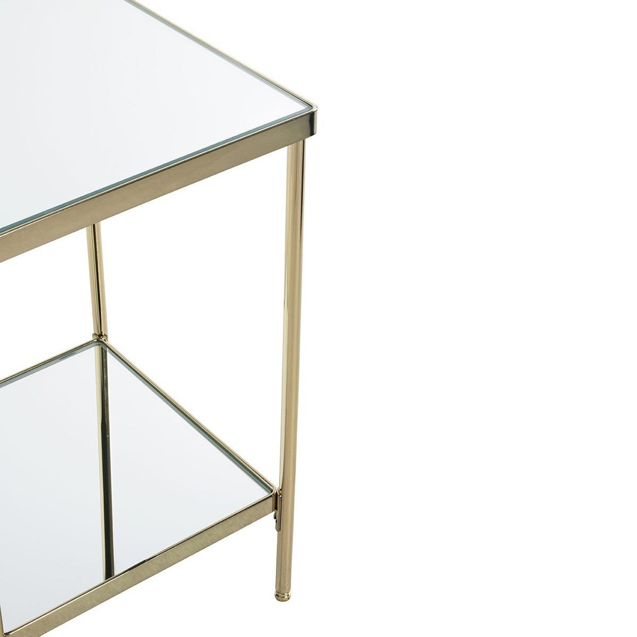 Voir la diapositive 3 : Paris Prix Table d'appoint carrée design  palace  46cm or