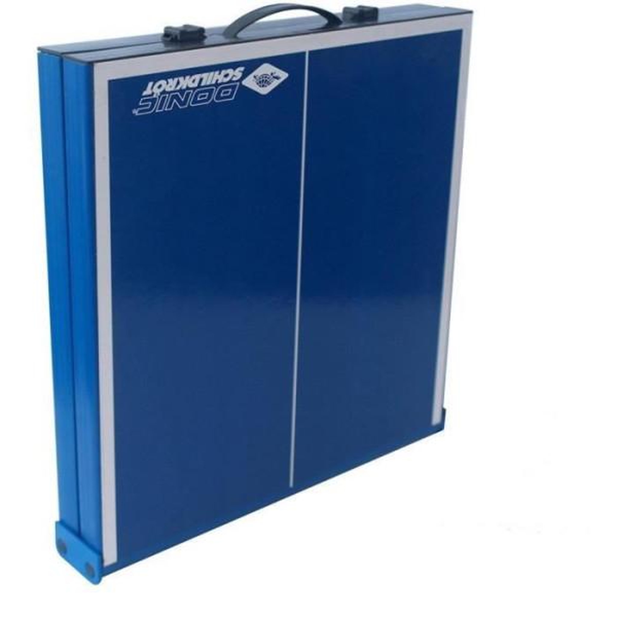 Voir la diapositive 3 : SCHILDKROT Mini table de tennis de table / ping pong - SCHILDKRÖT - 2 raquettes et balle incluses - L 66 x P 33 x H 9 cm