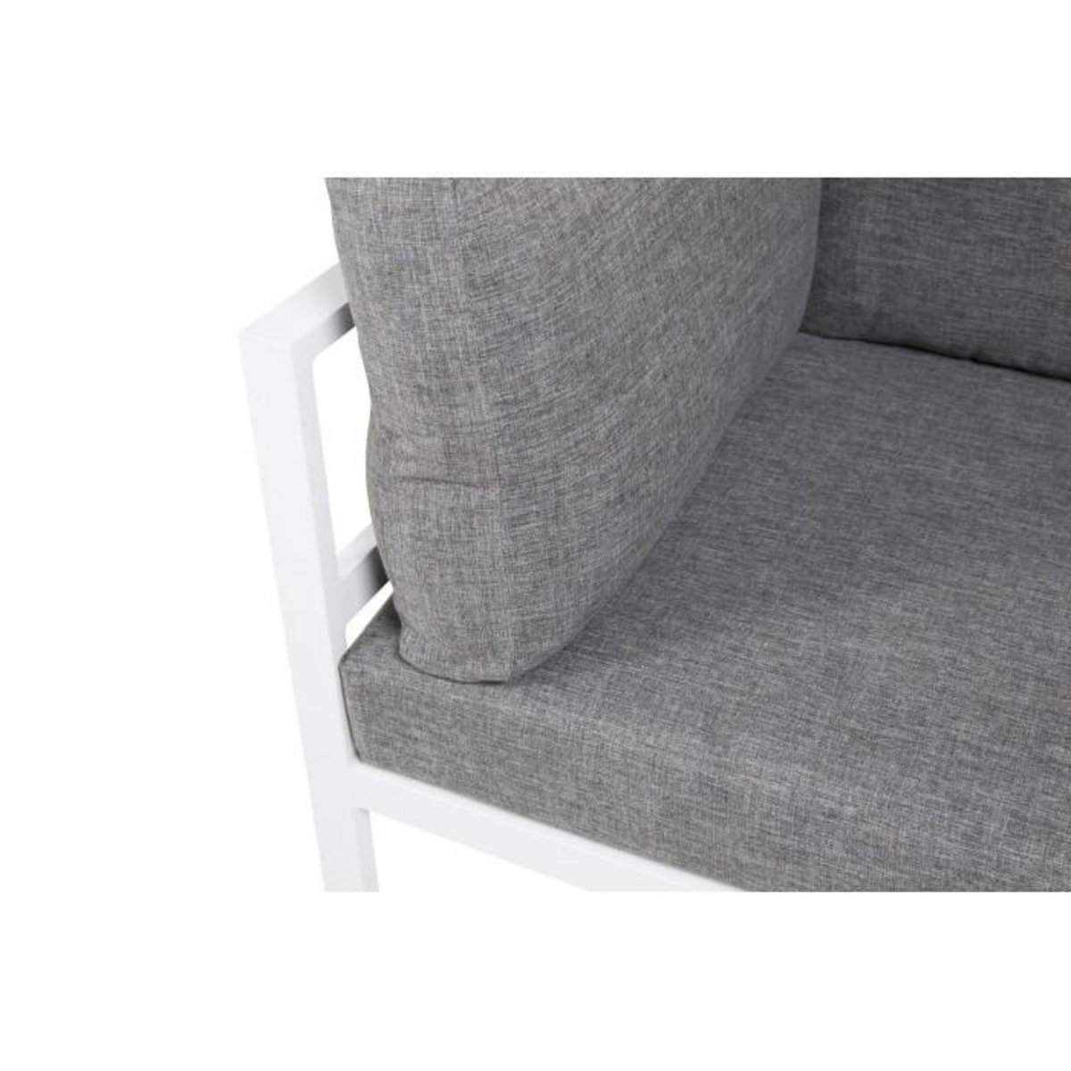 Paris Prix Module Canapé d'Angle de Jardin  Copacabana  74cm Blanc