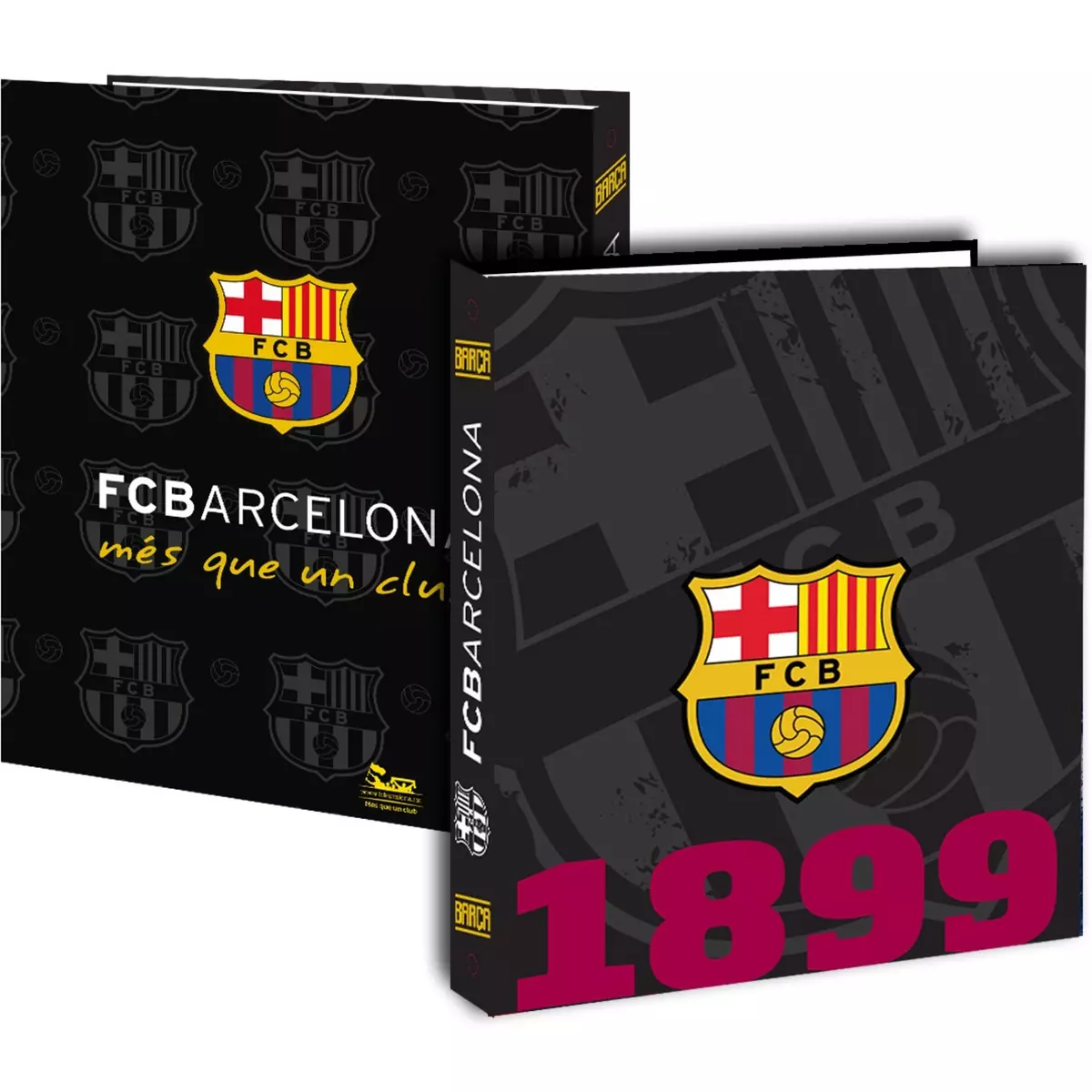 Classeur rigide 24x32x4cm 4 anneaux - FC Barcelone