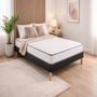 Voir la diapositive 1 : KING OF DREAMS Ensemble Sommier Tapissier et Matelas Soutien Très Ferme