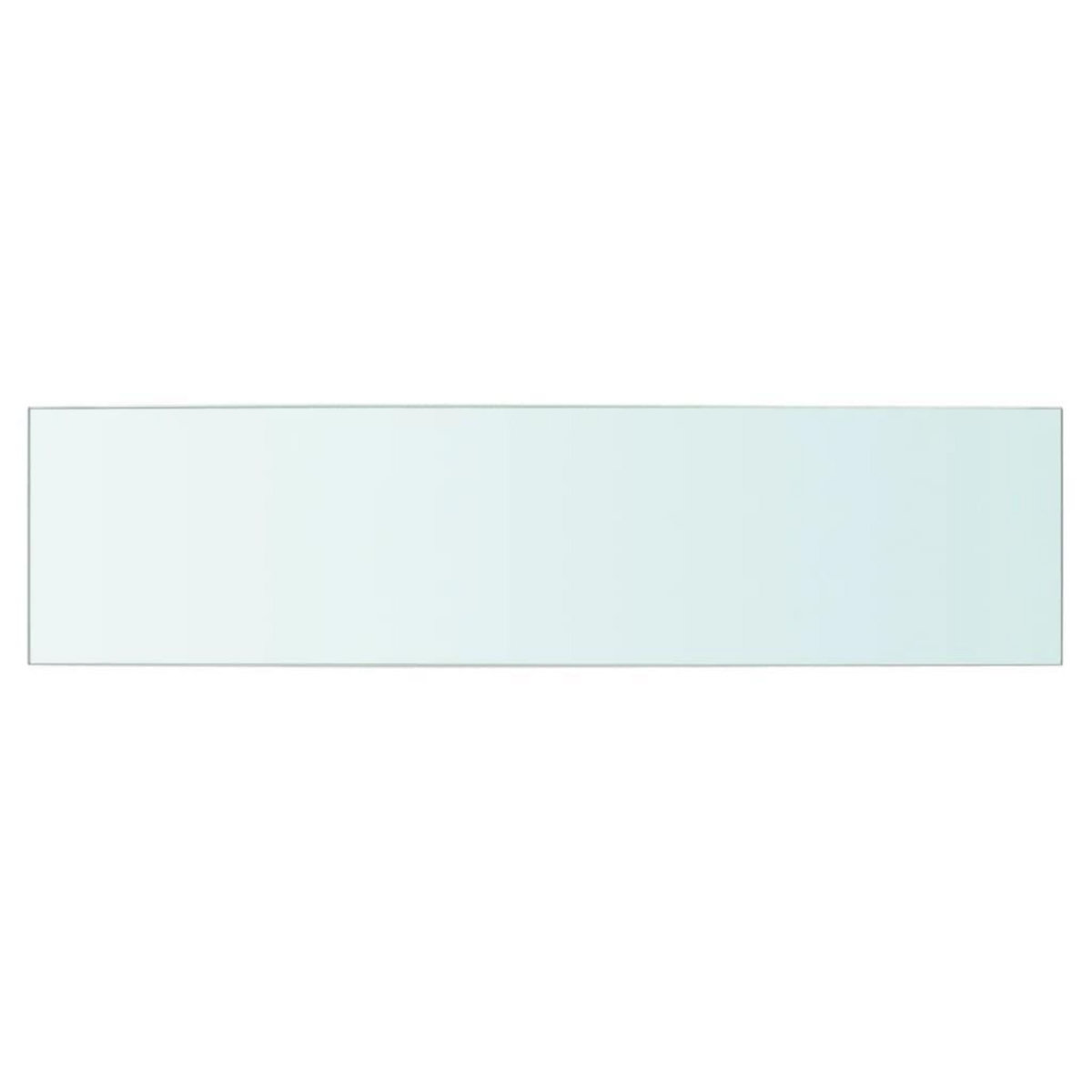VIDAXL Panneaux d'etagere 2 pcs Verre Transparent 60 x 15 cm