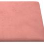 Voir la diapositive 5 : VIDAXL Panneaux muraux 12 pcs Rose 30x30 cm Velours 1,08 m²