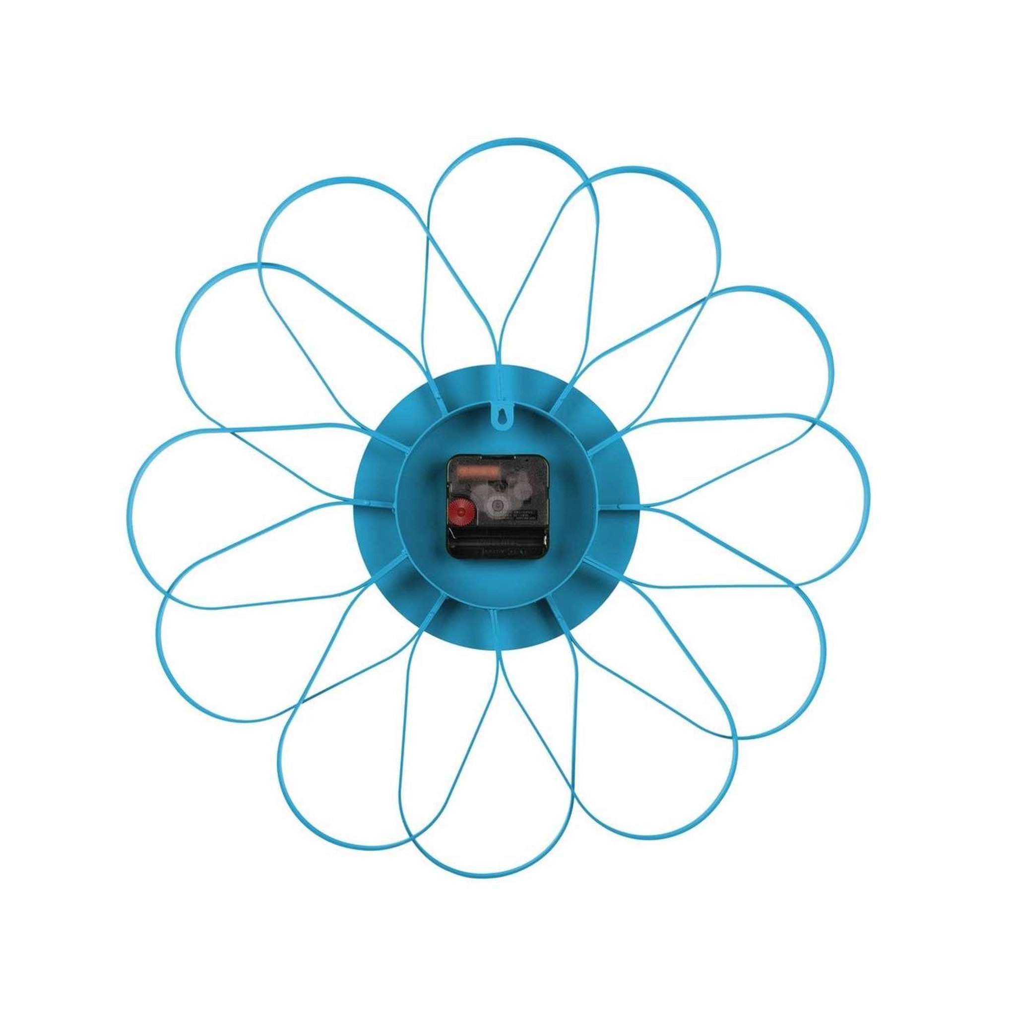 Voir la diapositive 3 : Karlsson Horloge murale arkis - bleu
