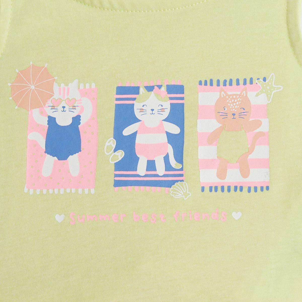 INEXTENSO Ensemble débardeur et short bébé fille