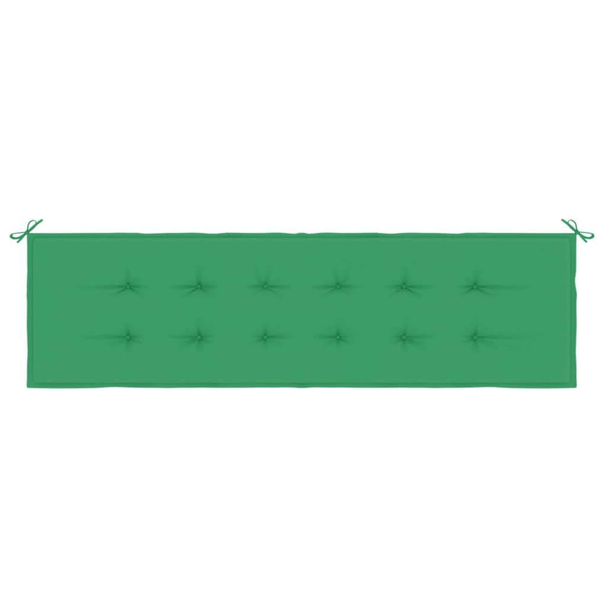 Voir la diapositive 4 : VIDAXL Coussin de banc de jardin vert 180x50x3 cm tissu oxford