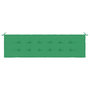 Voir la diapositive 4 : VIDAXL Coussin de banc de jardin vert 180x50x3 cm tissu oxford