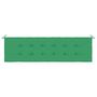 Voir la diapositive 4 : VIDAXL Coussin de banc de jardin vert 180x50x3 cm tissu oxford