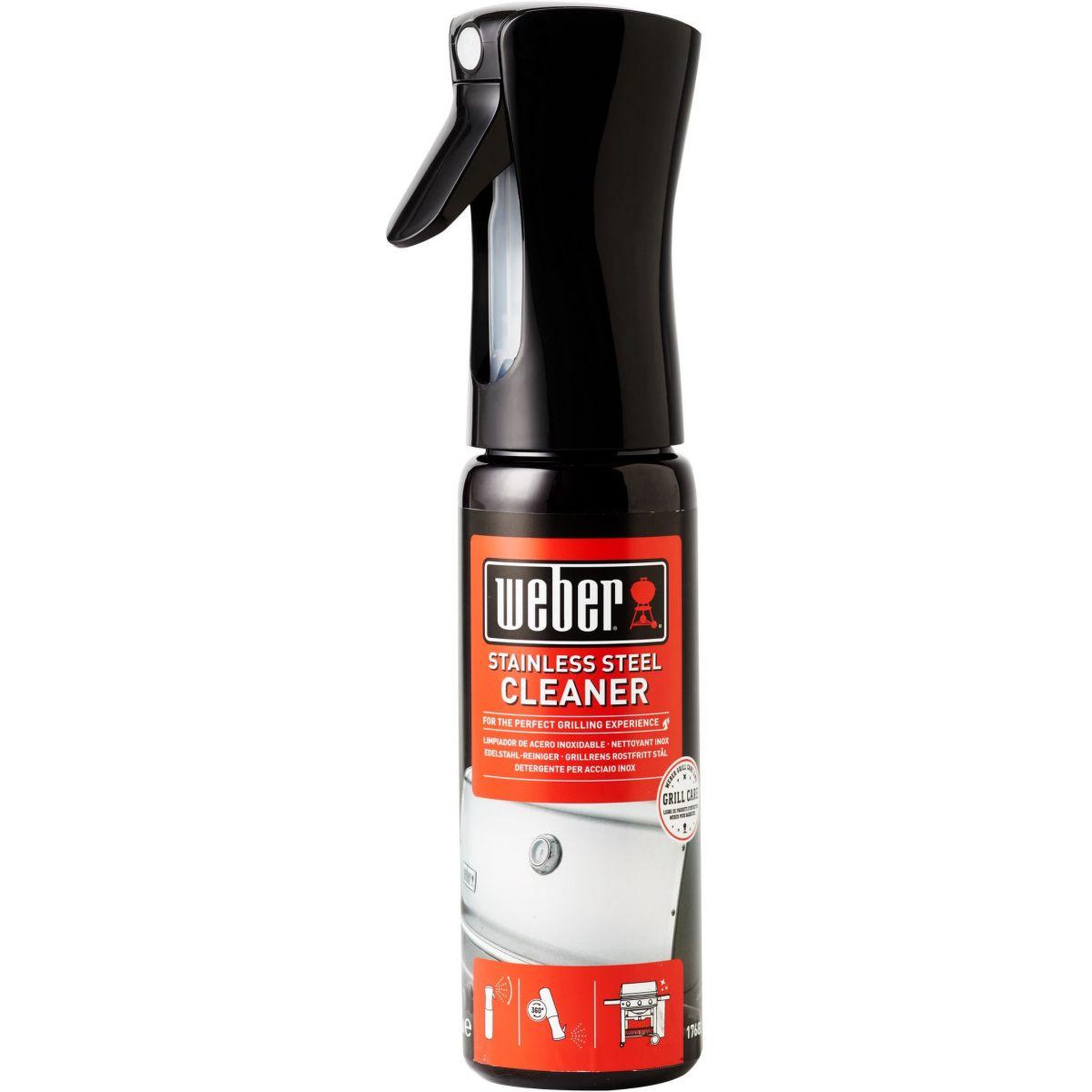 Voir la diapositive 2 : Weber Nettoyant barbecue inox 300ml
