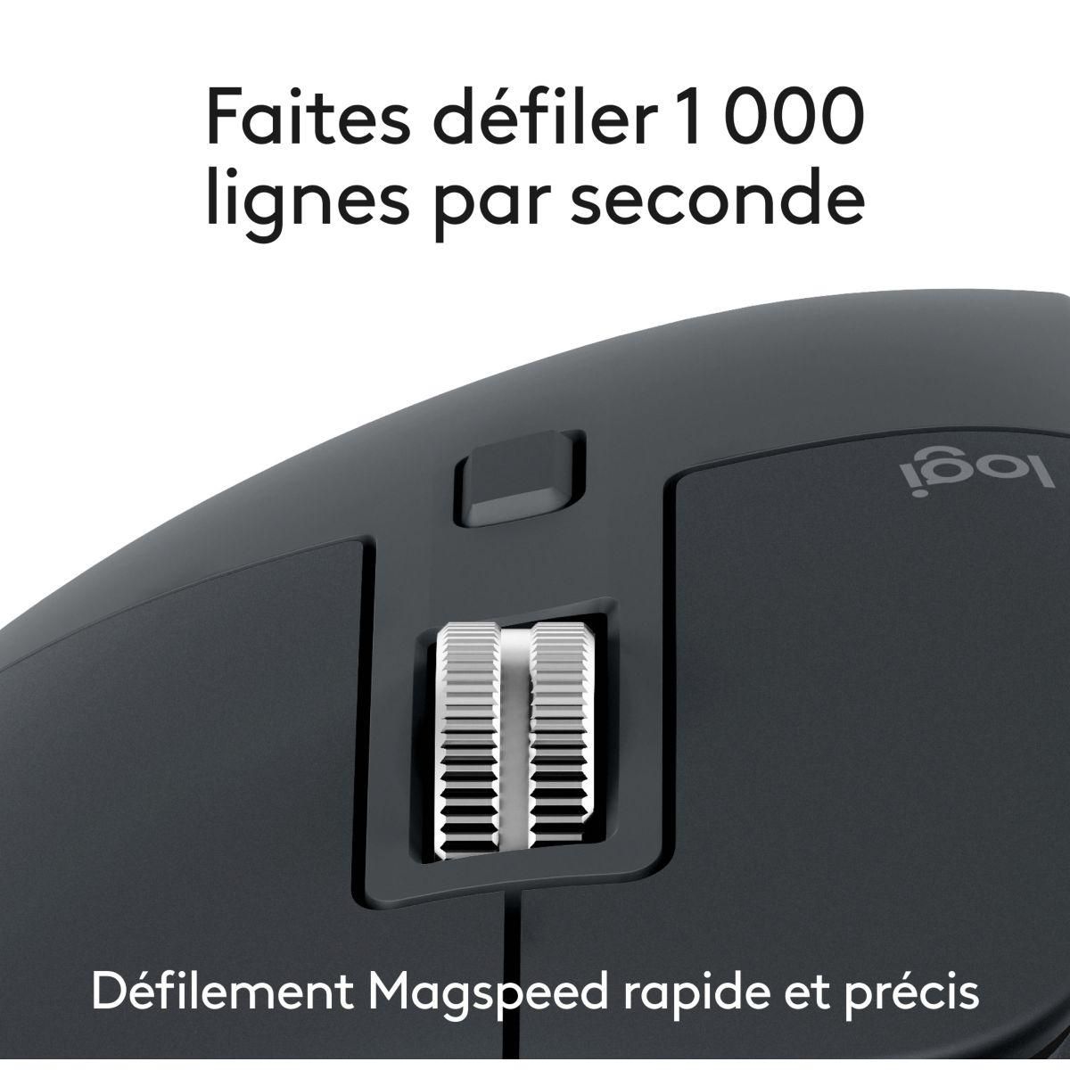 Logitech Souris sans fil MX Master 3S Bluetooth