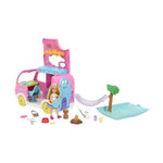BARBIE Barbie - Coffret Barbie Camping-Car de Chelsea - Poupée Mannequin - 3 ans et +