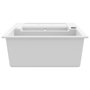 Voir la diapositive 5 : VIDAXL Evier de cuisine Granit Double lavabo Blanc