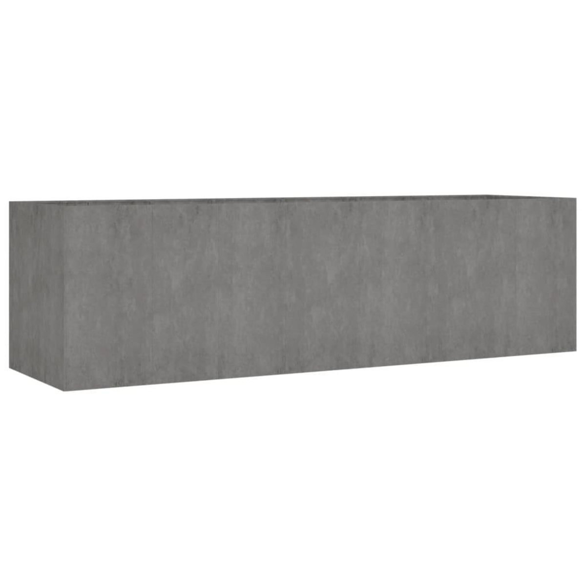 VIDAXL Lit sureleve de jardin 280x80x80 cm acier corten