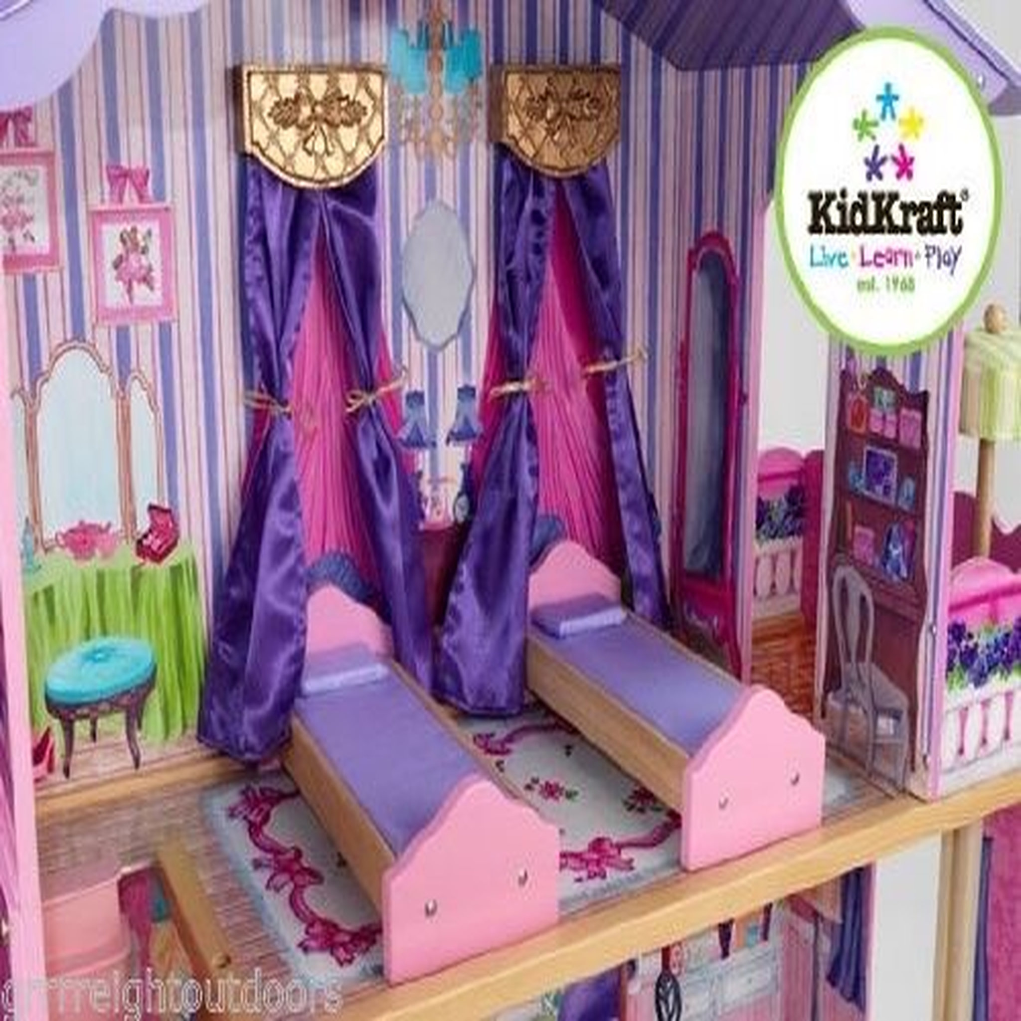 Voir la diapositive 4 : Kidkraft Maison de poupée ma maison de rêve