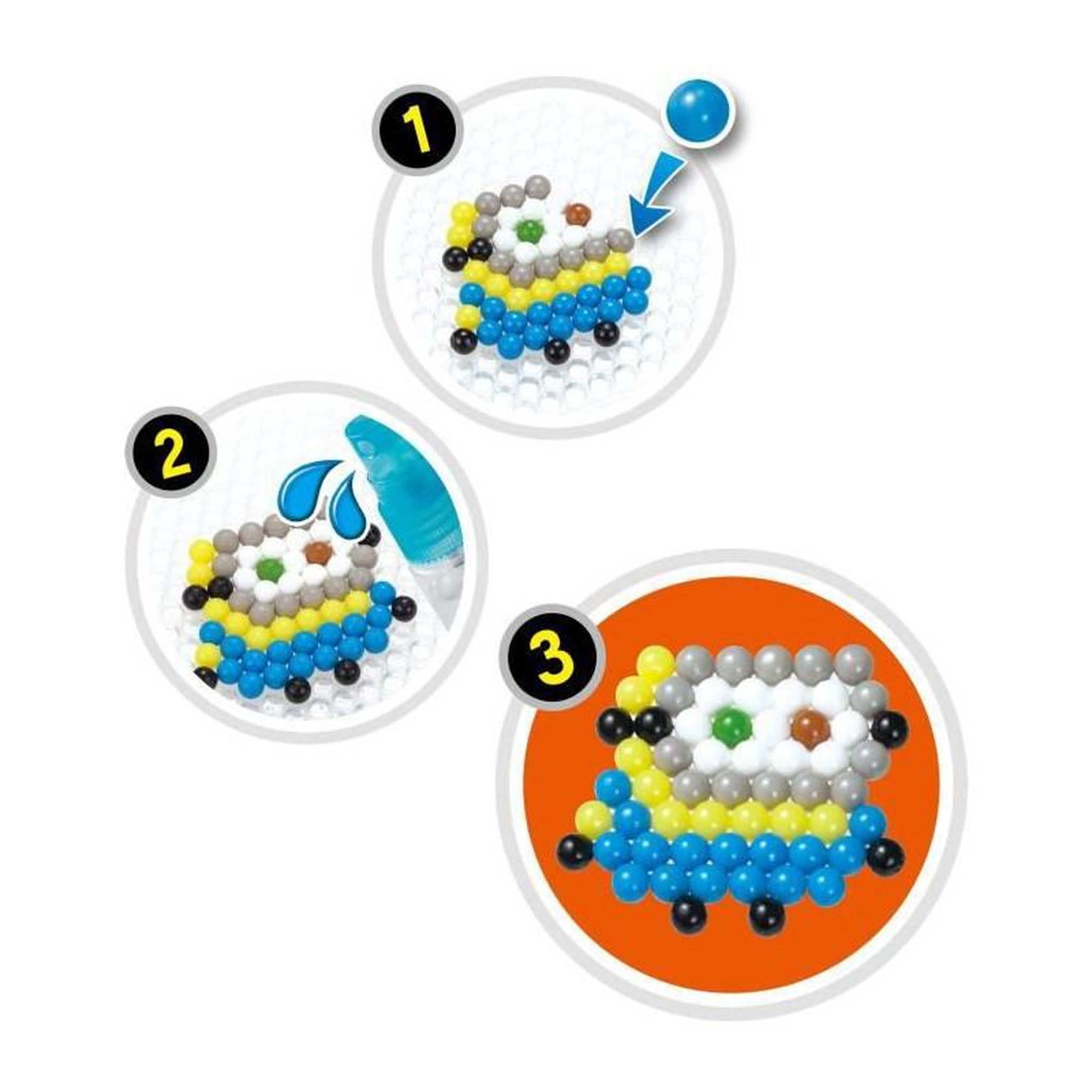 Voir la diapositive 4 : Aquabeads Kit créatif Aquabeads Les minions 2