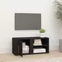 VIDAXL Meuble TV Noir 80x31,5x36 cm Bois d'ingenierie