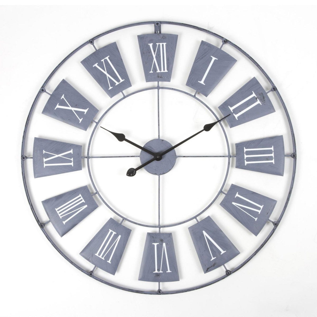 ATMOSPHERA Pendule - Diam. 76 cm. - Metal