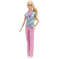 Barbie - Poupée Pour Tout-Petits, Ma Première Barbie Poupée Malibu, 34 Cm,  Blonde Avec Chaton En Peluche, Accessoires, Corps Doux Et Flexible, Jouet