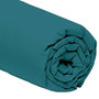 Voir la diapositive 3 : Home collection Drap housse, bonnet 30cm 100% percale de coton 80fils emeraude