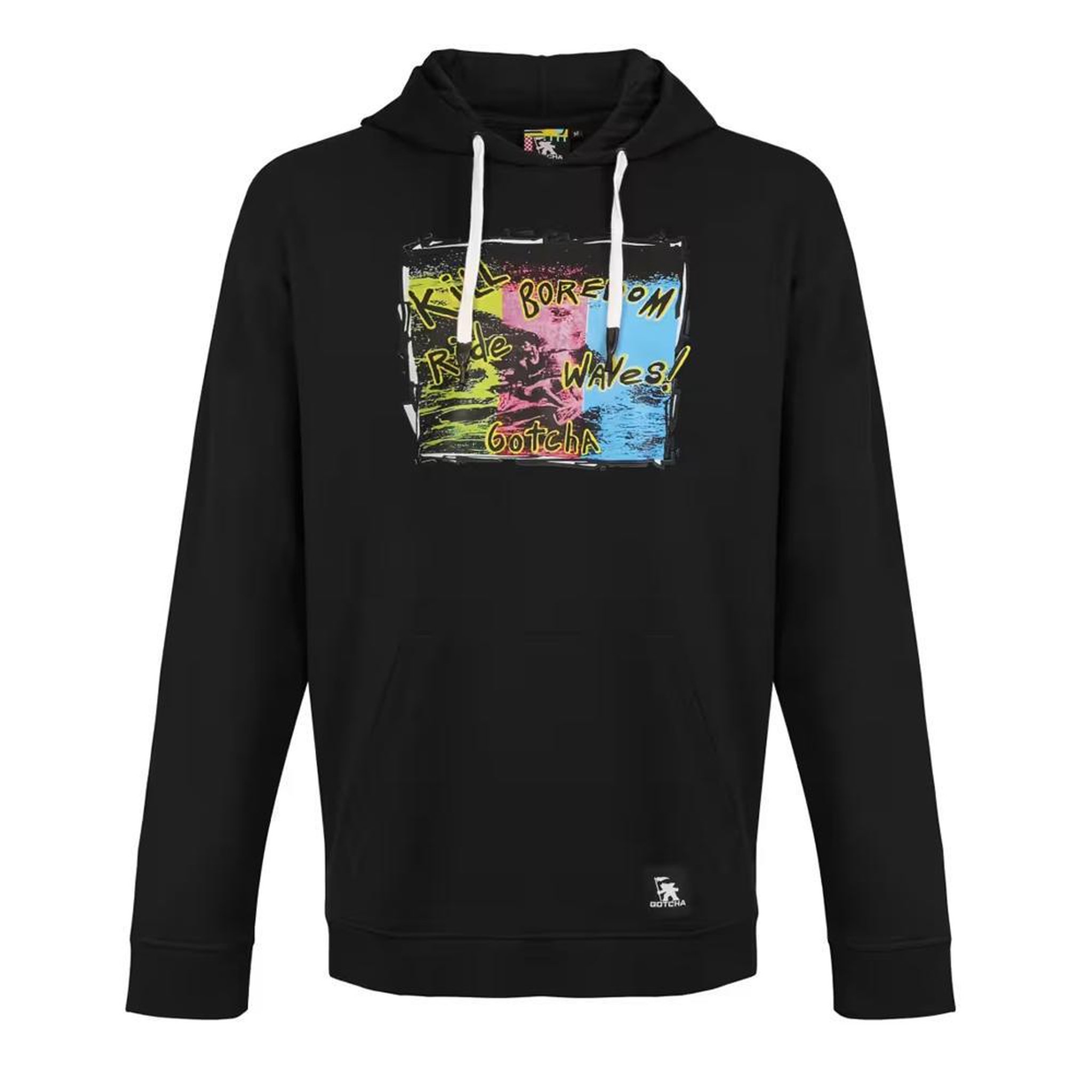 GOTCHA Sweat à capuche noir homme gotcha wet. Coloris disponibles : Noir