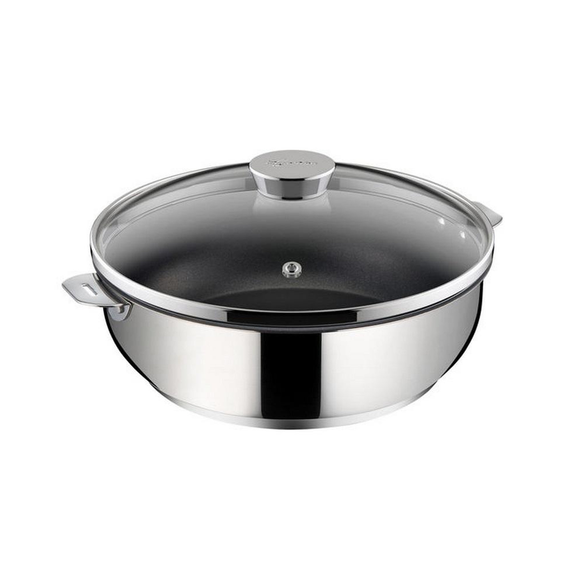 Voir la diapositive 2 : Lagostina Sauteuse inox 28 cm + couvercle - 12138032028