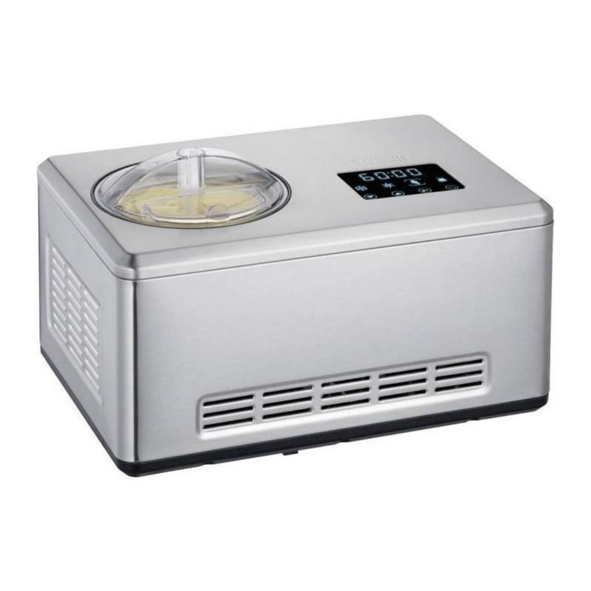 SEVERIN SEVERIN EZ7405 Sorbetiere Yaourtiere 2 en 1 - Fonction innovante pour la realisation de glaces sorbets et de yaourts / inox bros