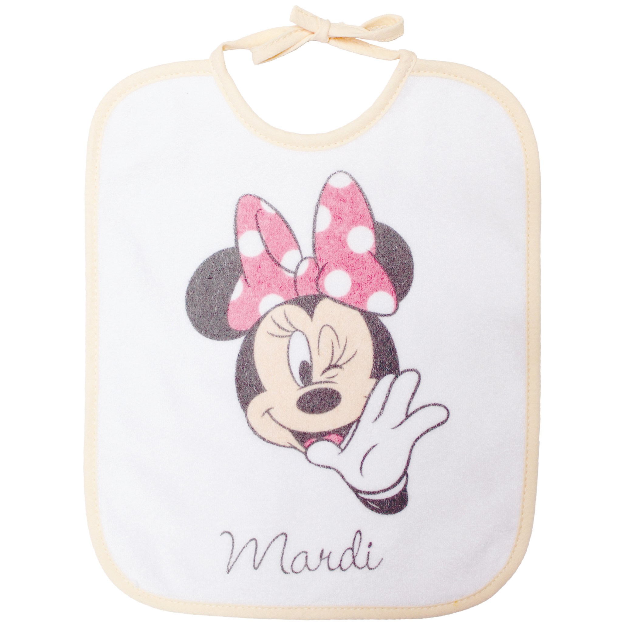 Voir la diapositive 3 : Babycalin Lot de 7 bavoirs semainier Disney - Minnie