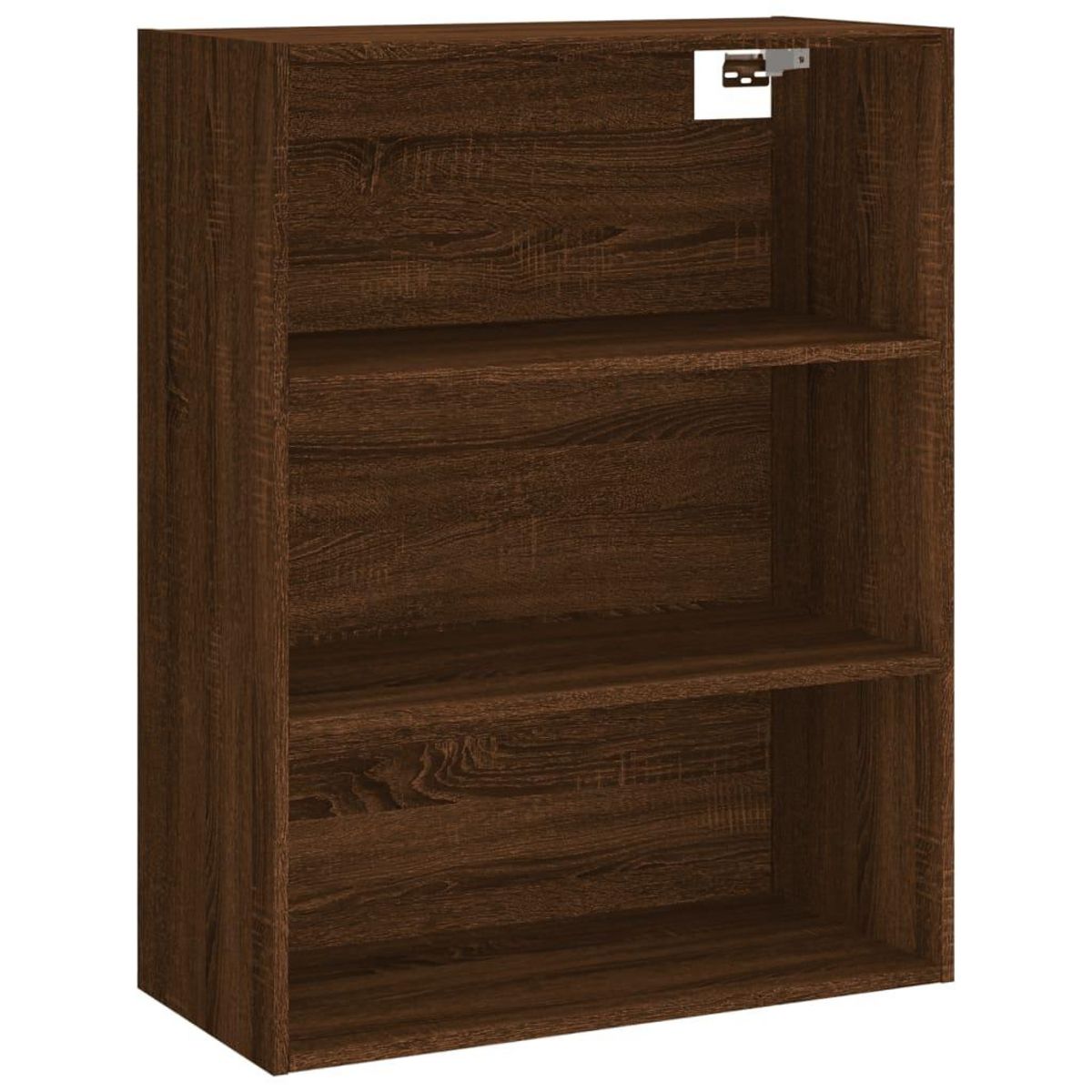 VIDAXL Buffet haut Chene marron 69,5x34x180 cm Bois d'ingenierie